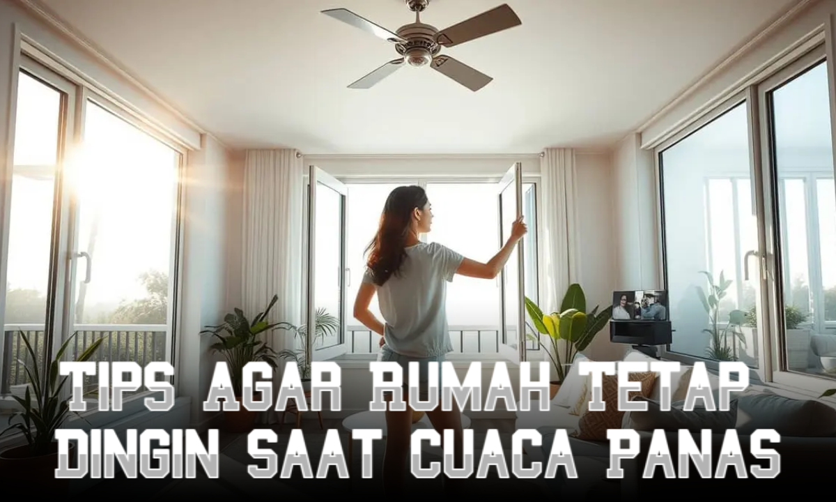 Ini 5 Strategi Efektif agar Rumah Tetap Sejuk